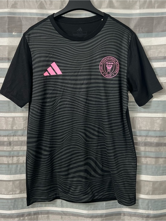 adidas Other - Adidas Youth Lionel Messi Inter Miami CF Fan Jersey Black and Pink Performance T